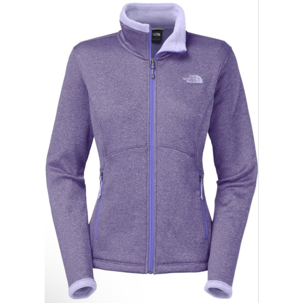 Women's The North Face Purple Fleece Jacket M